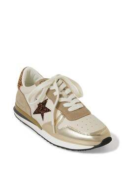 Vintage Havana Rock 1 Metallic Gold Sneakers